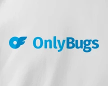 Футболка програміста «Only Bugs», для бородатих вебкамщиць